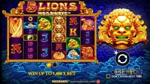 5 Lions Megaways: Kejutan Seru dari Dunia Singa Emas 2025