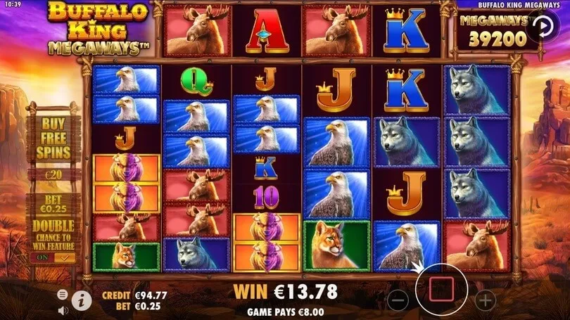 Raja Padang Rumput Pembawa Cuan di Buffalo King Megaways